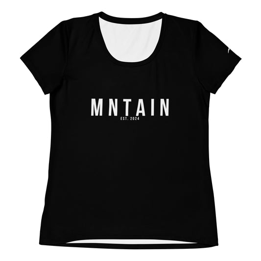 Women's Athletic T-shirt - MNTAIN