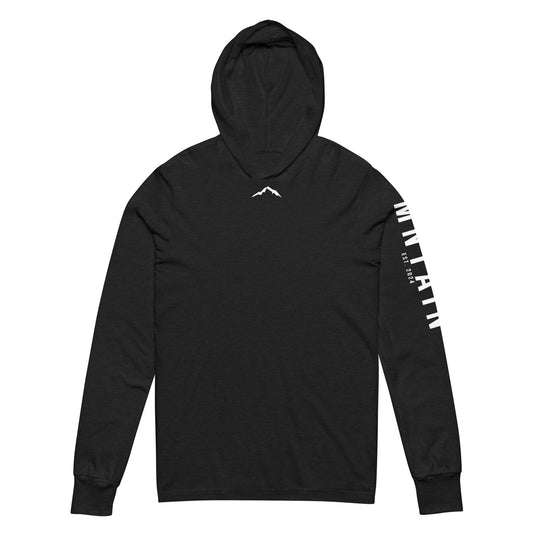 Hooded long-sleeve tee - MNTAIN