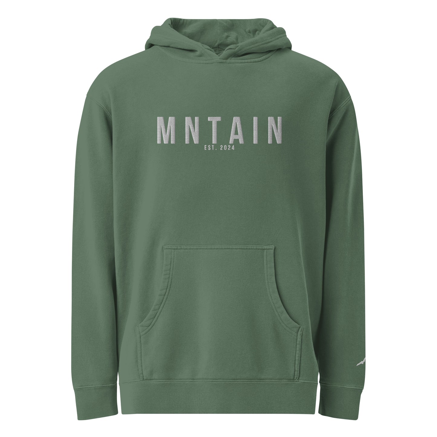 Unisex pigment-dyed hoodie - MNTAIN